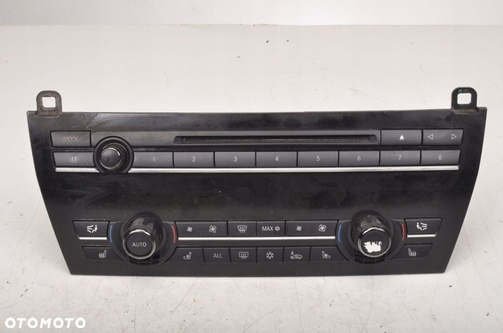 BMW 7 F02 PANEL PRZEŁĄCZNIK KLIMATYZACJI 9212467 - 1