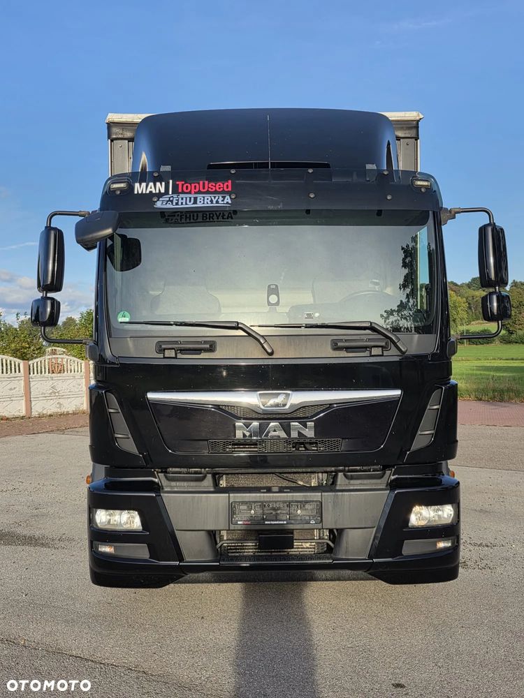 MAN TGM 12.290 / 15.290 / E6/ FIRANKA /BOCZNE DRZWI / BURTO-FIRANKA / 18PALET / WINDA / NISKI PRZEBIEG / 2018/ CAŁY NA PODUSZKACH / SERWISOWANY - 3