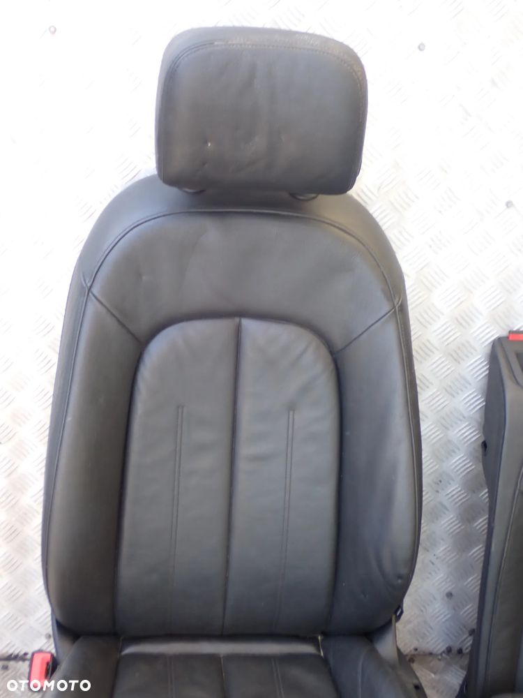 AUDI A6 C7 FOTEL PRZEDNI PRAWY / LEWY ORAZ KANAPA TYLNIA  SKÓRA  KOMPLET, DOSTĘPNE 2 KOMPLETY - 26