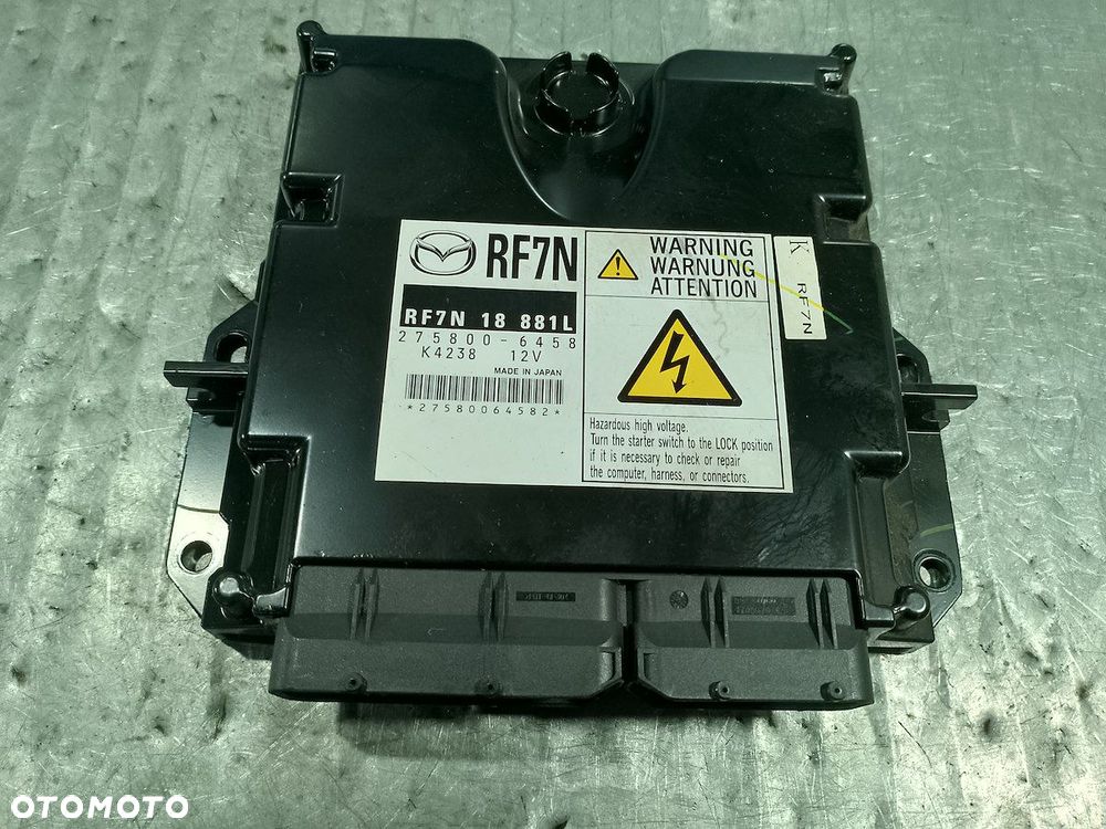 KOMPUTER, STEROWNIK MAZDA 5 ( 05-10 ) RF7N18881L 275800-6458 2.0 D - 1