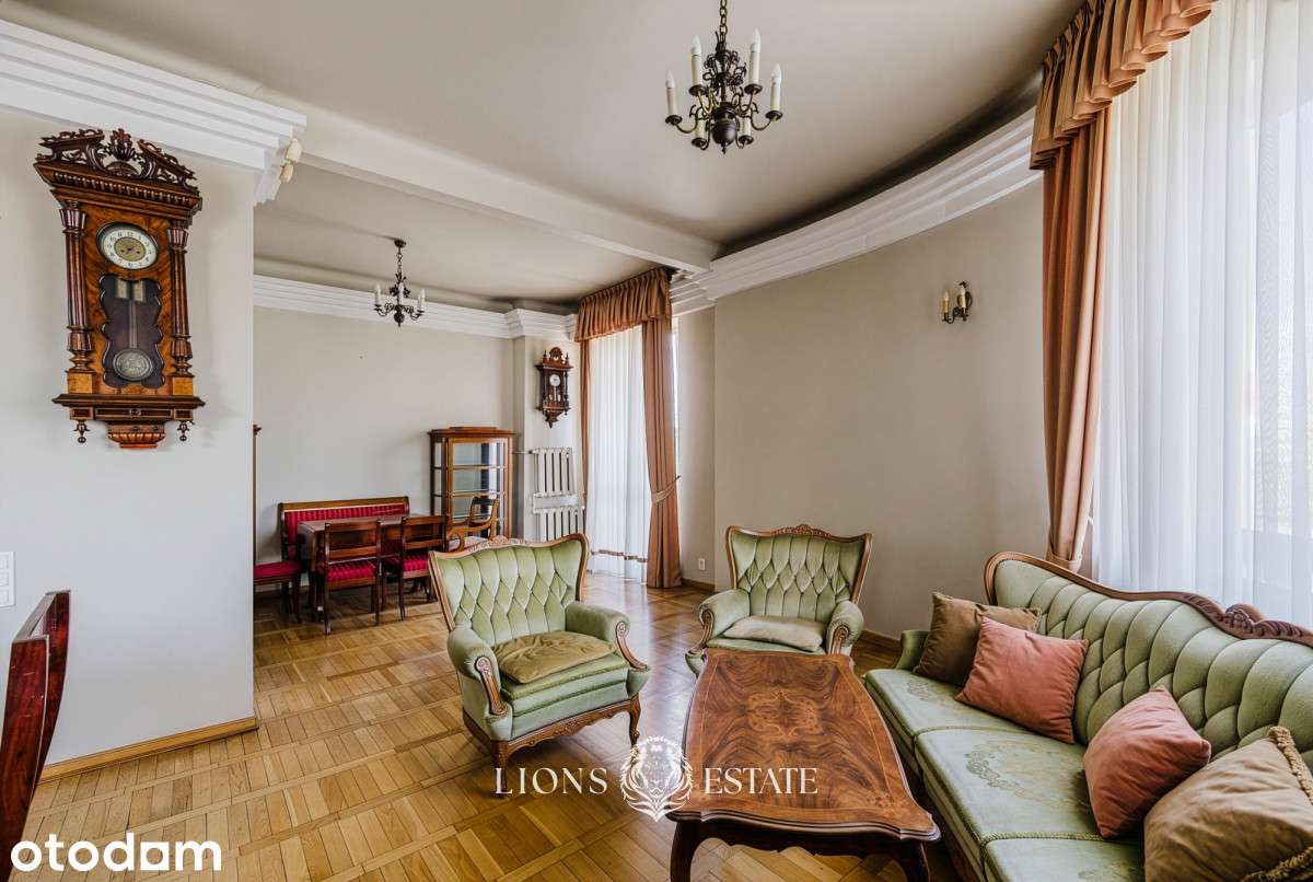 200 m2 w kamienicy z windą I Łazienki Królewskie