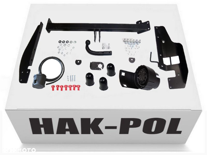 HONDA CRV III 3+RE CR-V HAK HOLOWNICZY + WIĄZKA + GNIAZDO 7PIN + ADAPTER 7/13P - 10