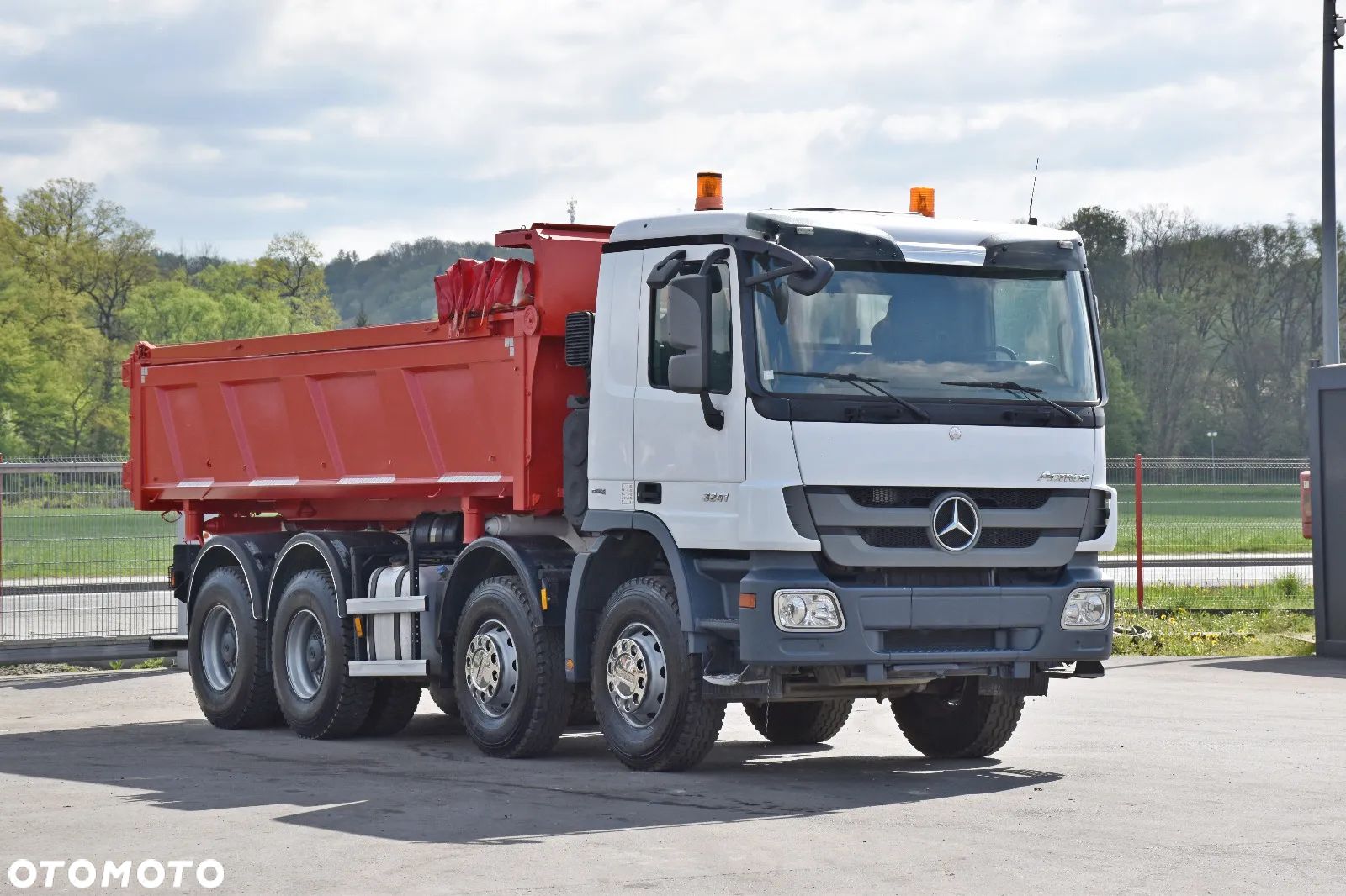 Mercedes-Benz ACTROS 3241*WYWROTKA 5,70m + BORDMATIC / 8x4 - 1