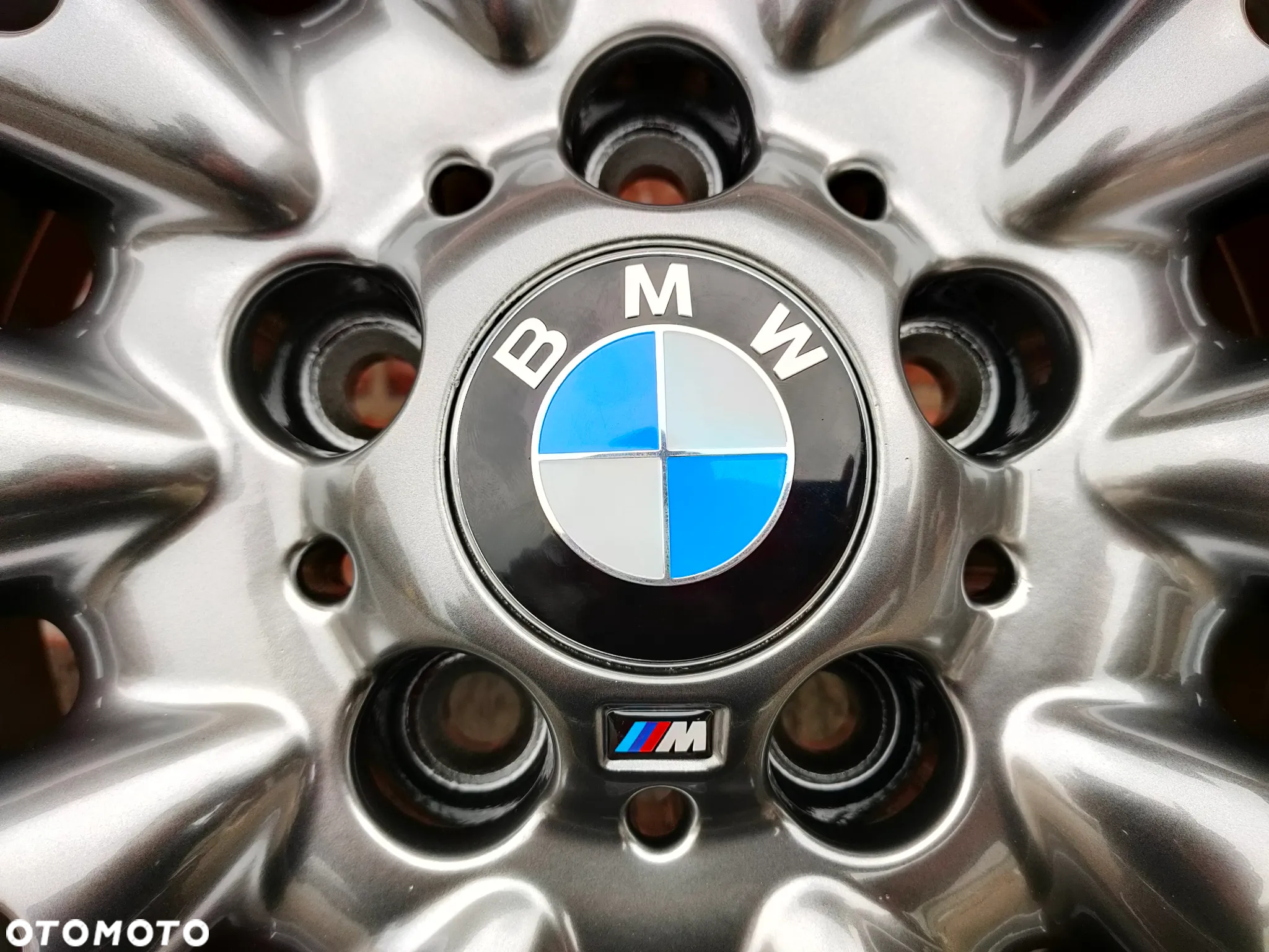 8j 8.5j oryginalne felgi 18 BMW 5x120 M pakiet Styling 72 seria 1 3 E36 E46 E90 Z3 Z4 E81 E87 F20 F30 F32 ET47 ET50 grafit Shadow Chrome - 13