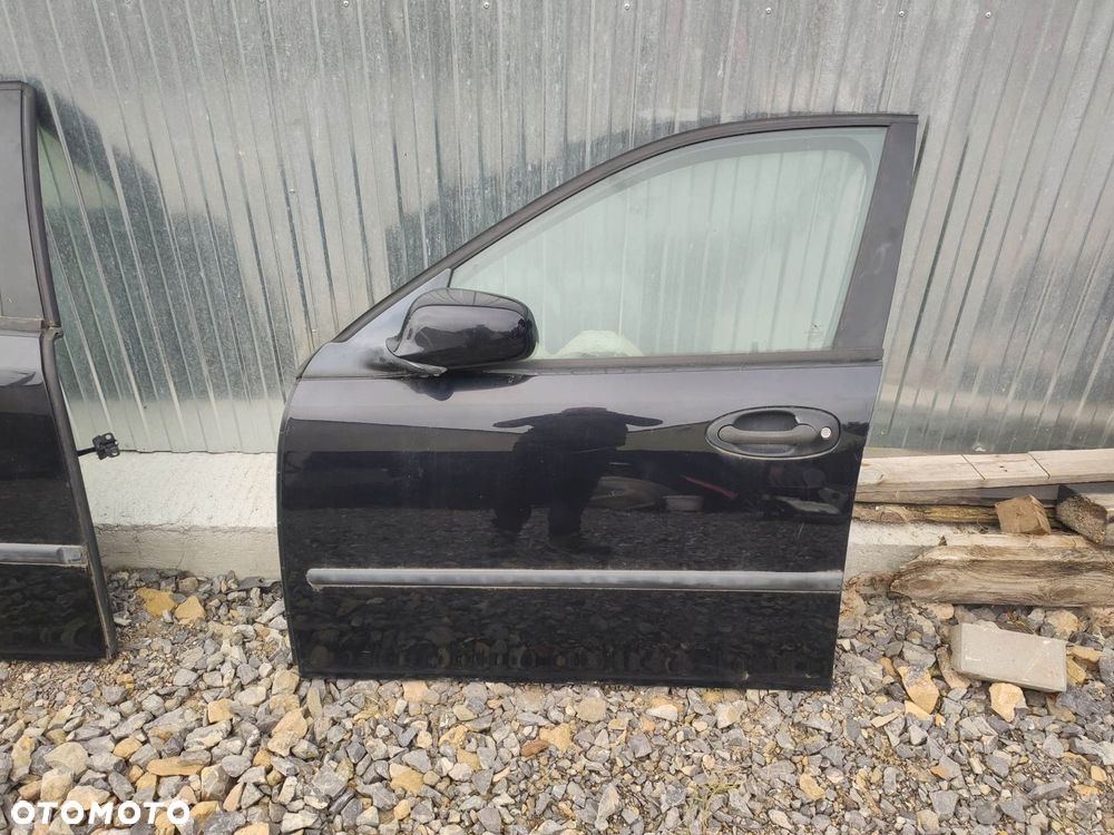 KL DRZWI LEWY PRZÓD GOŁE SAAB 9-3 SS 03- 298 CZARNE - 1