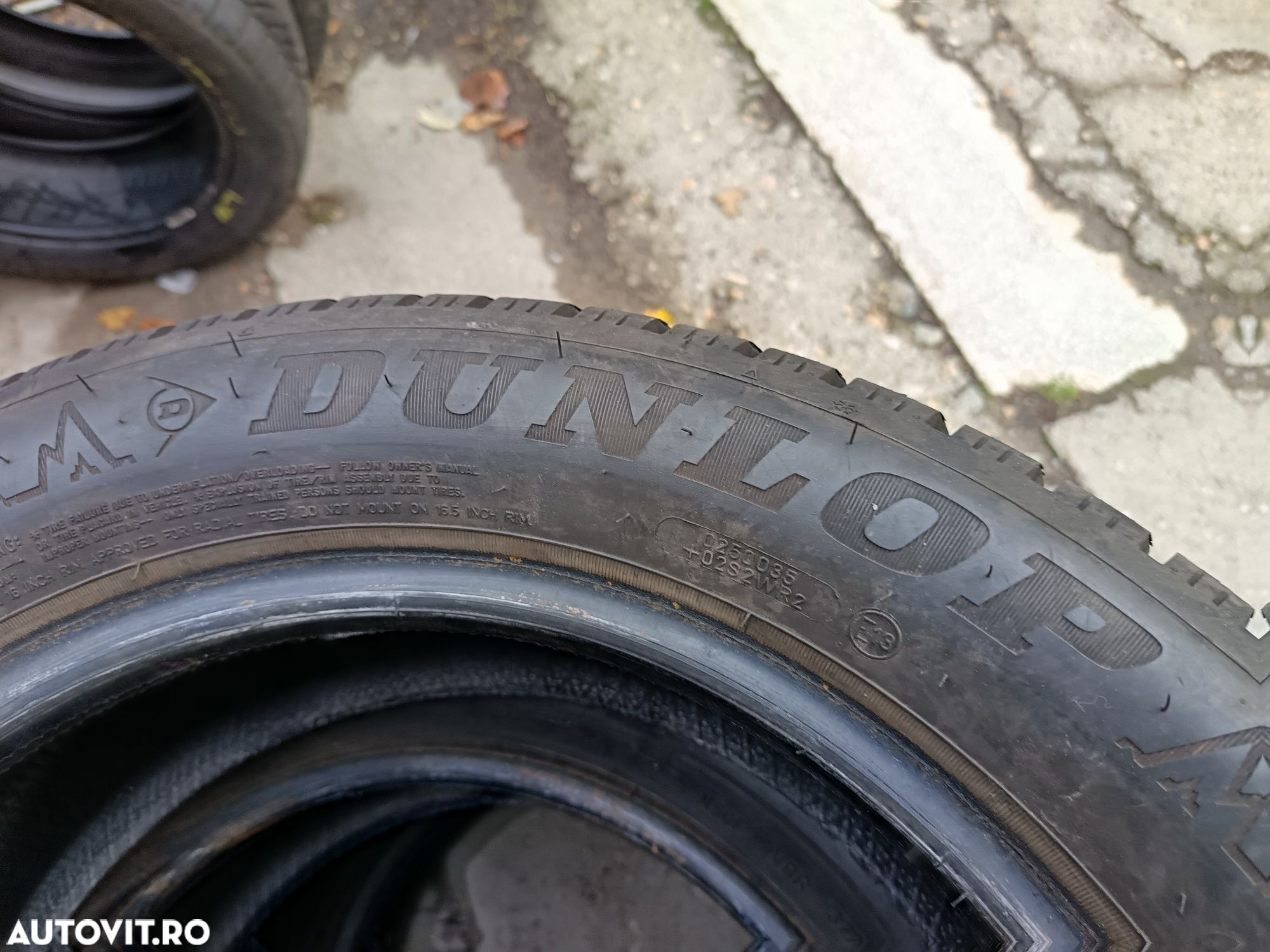 Anvelope MS iarna 205 55 16 Dunlop 2020 8mm - 8
