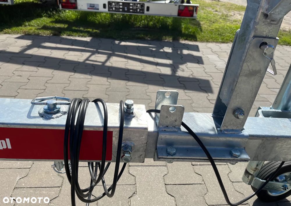 GEWE Przyczepa dłużyca kłonicowa GEWE typ P0750 8 m DMC: 750 kg - 12