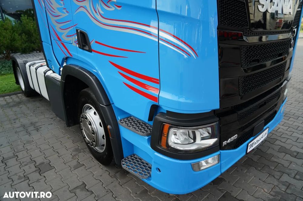 Scania R 450 / MEGA / PLATĂ JOSĂ / RETARDER / I-PARK COOL / PIELE / EURO 6 - 11