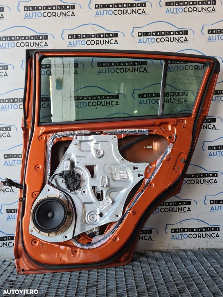 Usa Dreapta Spate Kia Sportage III 2010 - 2016 SUV 4 Usi PORTOCALIU DM (991) ZGÂRIATA - 7