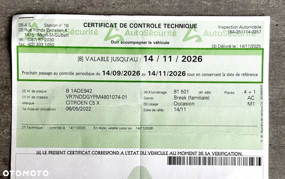 Citroën C5X 1.6 PHEV 225 Shine EAT8 - 40