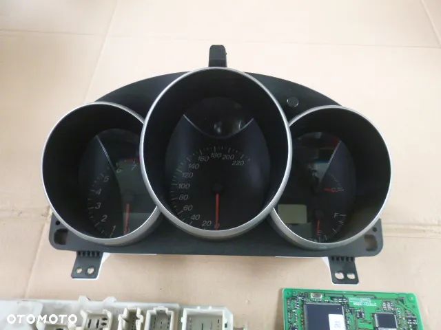 ZESTAW STARTOWY STACYJKA KOMPUTER LICZNIK IMMO MAZDA 3 BK 1.6 BENZYNA Z627 03-09 - 3