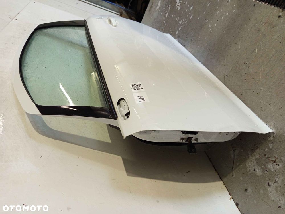 + DRZWI PRZÓD PRZEDNIE LEWE OPEL CORSA D LIFT FL Y474 BIAŁE 3D 3 DRZWI HB - 3