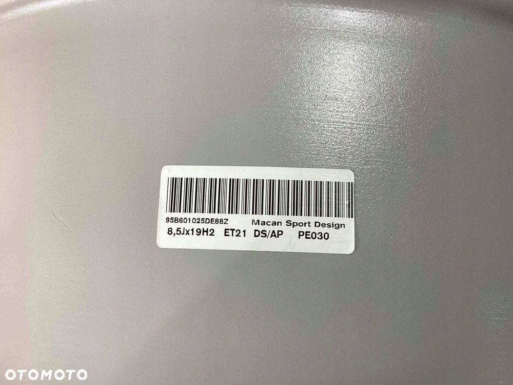 Porsche Macan 95B Felga aluminiowa R20 - 6