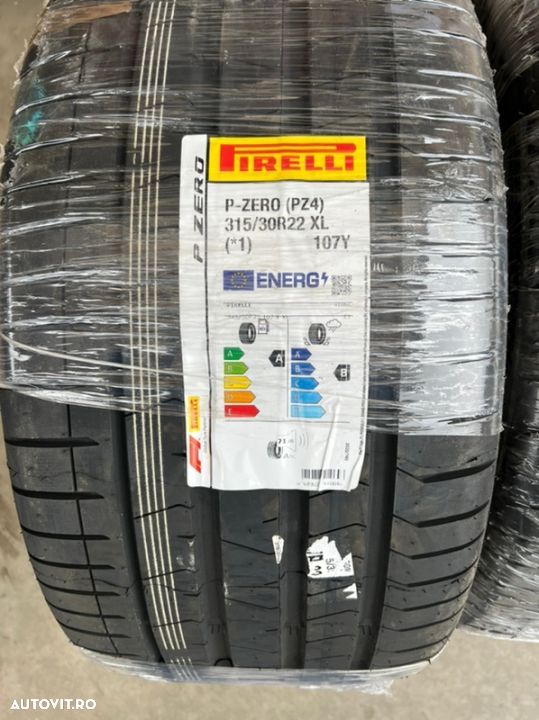 vând 2 anvelope 315/30/22 Pirelli de vară noi - 2