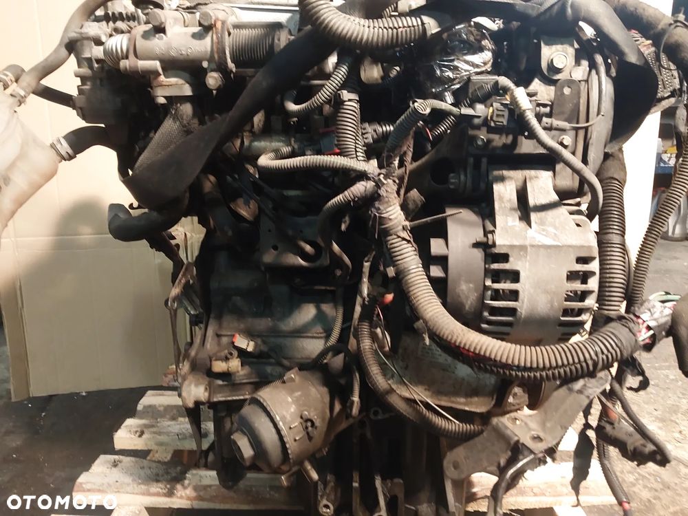 Silnik kompletny 1.9 CDTI 1,9 JTD 120KM 8V Z19DT Z19DTJ Opel Zafira Astra Vectra Saab 93 95 Fiat Alfa Romeo wtryski turbina wiązka alternator osłona EGR kolektor KOMPLETNY LUB SŁUPEK GWARANCJA - 4