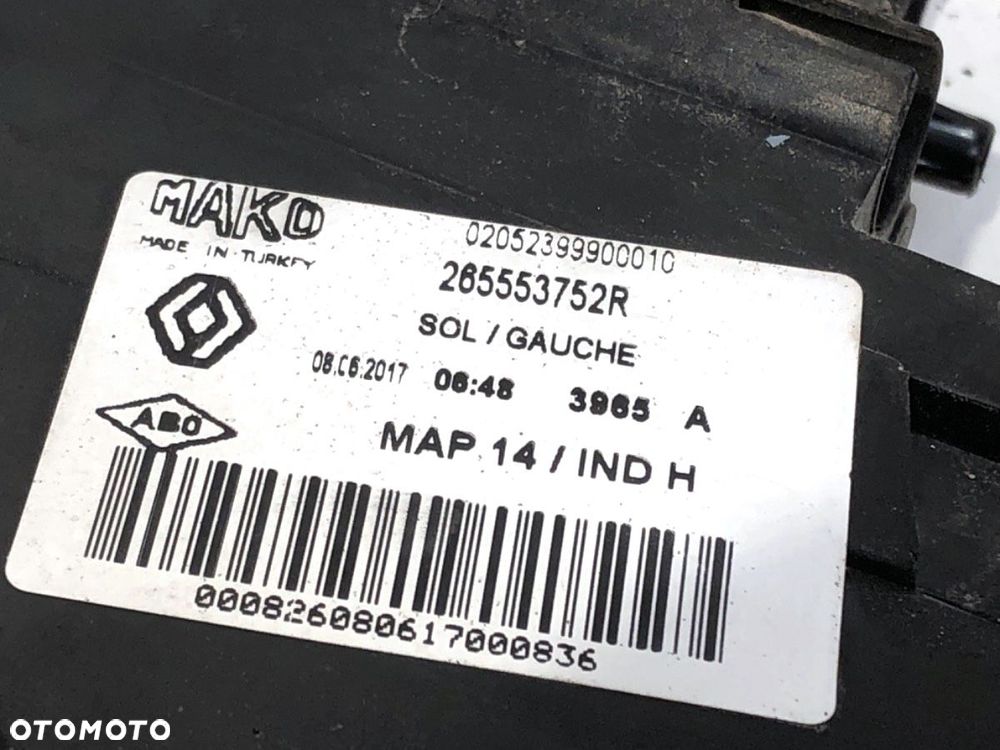 LAMPA LEWY TYŁ  RENAULT CLIO IV (BH_) 2012 - 2022 1.2 16V 54 kW [73 KM] benzyna 2012 - 2022 - 5