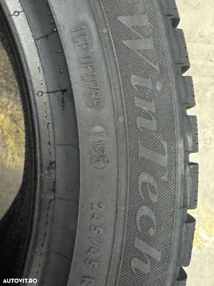 Vând 4 anvelope 245/45/18 viking de iarnă noi - 4