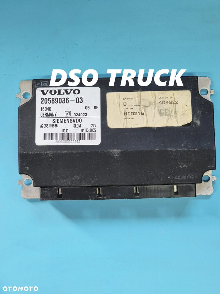 20589036 STEROWNIK KASETA SWIATEL SLCM SIEMENS VDO VOLVO - 1