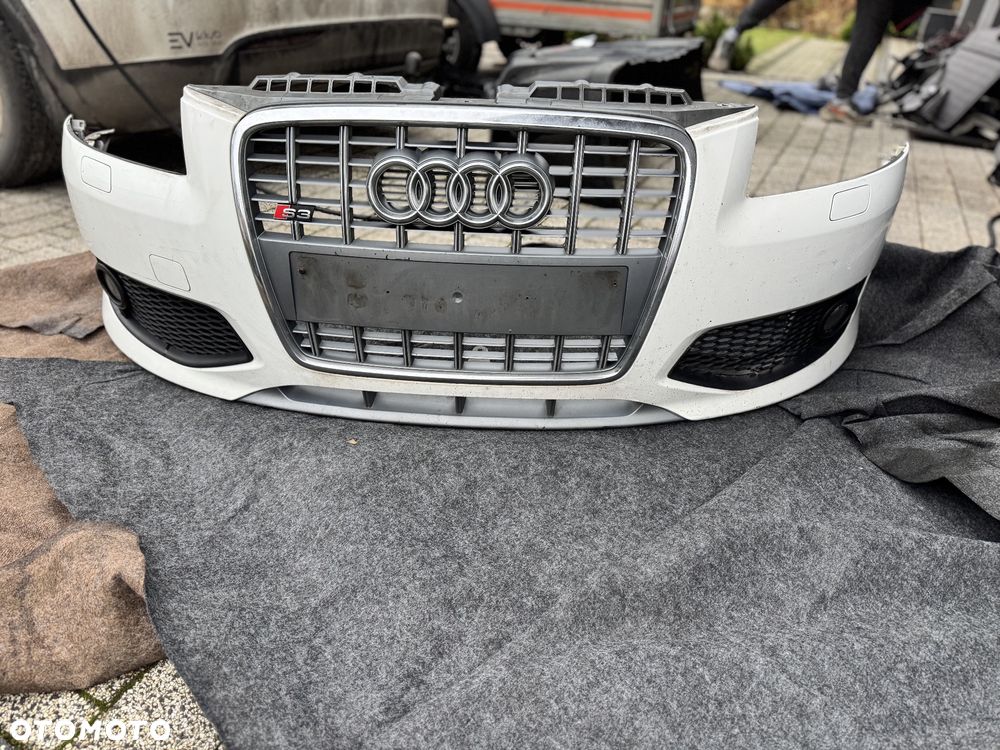 AUDI S3 8P ZDERZAK PRZOD KOMPLETNY - 2