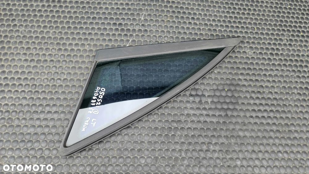 Szyba Szyby 8E5845299M 8E5845300M Karoseryjna Boczna Błotnik Trójkat LEWA PRAWA Tyl Tylna Pod Chrom Ramki Audi A4 B6 B7 Sedan E1 43R-001057 DOT27 N23100 AS2 ESG tinted - 6