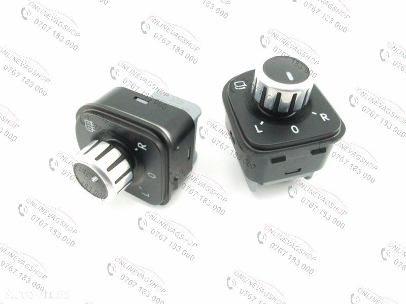 Buton reglaj oglinda VW Golf 5, Jetta, Golf 6, Passat B6, B7, CC - 5