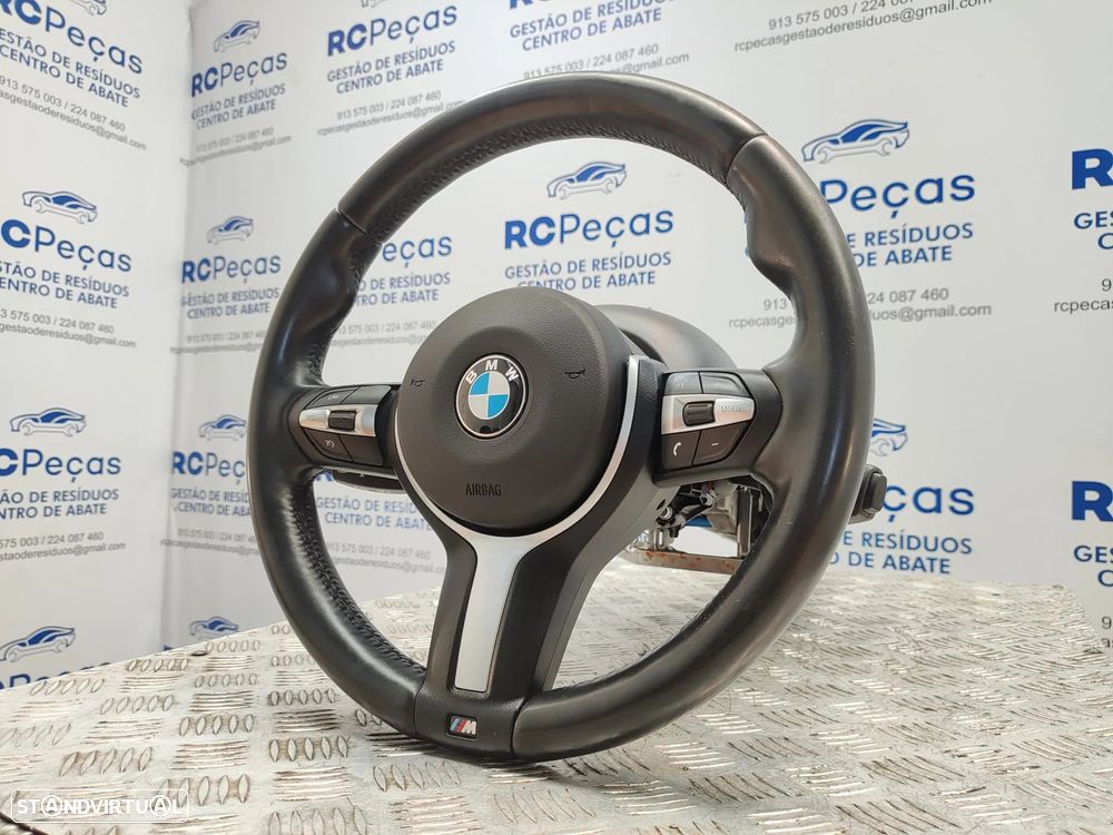 Volante completo em pele original BMW Serie 1 F20 F21 Pack M Serie 2 3 4 - 6