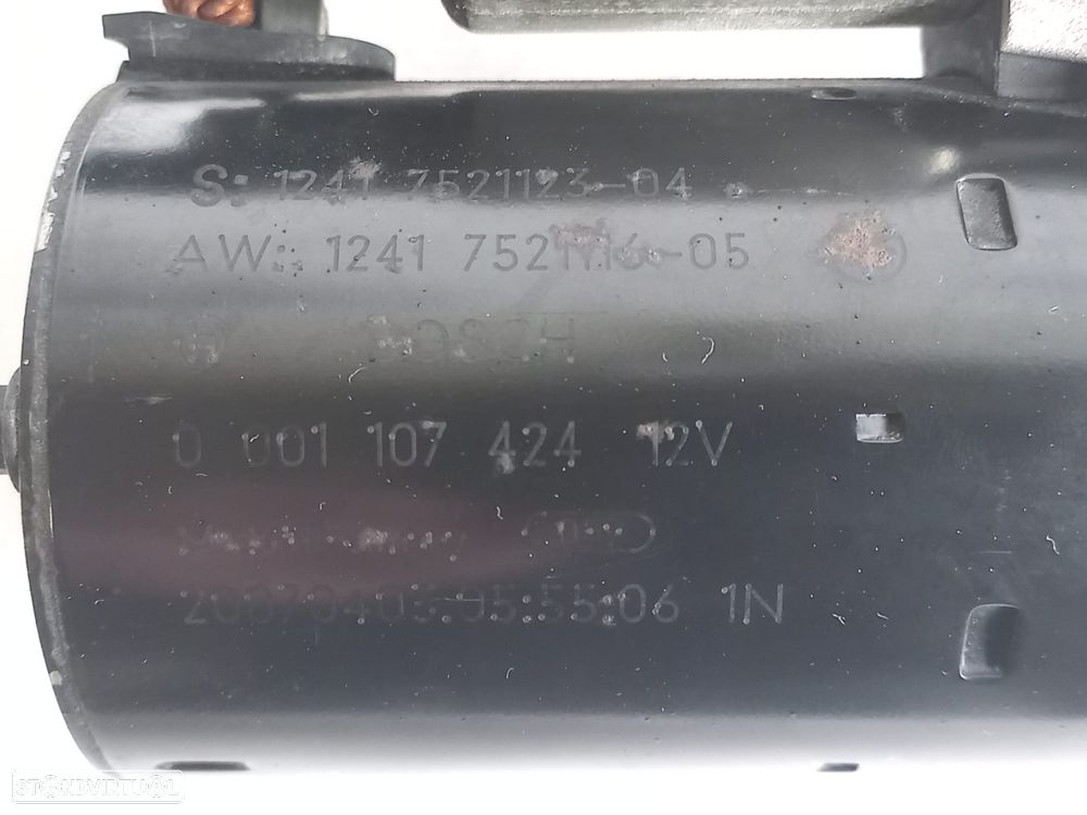 MOTOR ARRANQUE 12417521123 0001107424 BMW SERIE 3 E93 320i 170CV CABRIO N43B20 N43B20A E92 E91 E87 E81 - 3