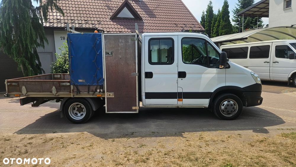 Iveco DAILY 35C17 3.0 HPI  35C DUBEL KABINA  7-OS SKRZYNIA  PAKA 3,20 M  IDEALNE POD KIPER  WYWROTKA - 4