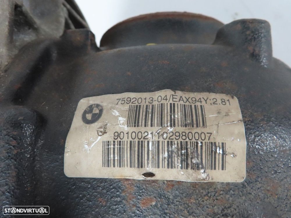 Diferencial "2.81" Trás Seminovo/ Original BMW X3 (F25)/BMW X4 (F26) 33107592014... - 4