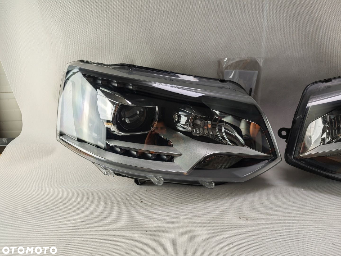 VW T5 LIFT 7E5 XENON LED LEWY PRAWY REFLEKTOR LAMPA LEWA PRAWA - 3