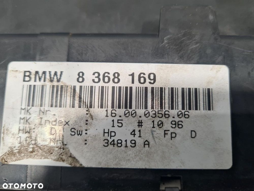 BMW 318 I E36 PANEL KLIMATYZACJI 8368169 - 7