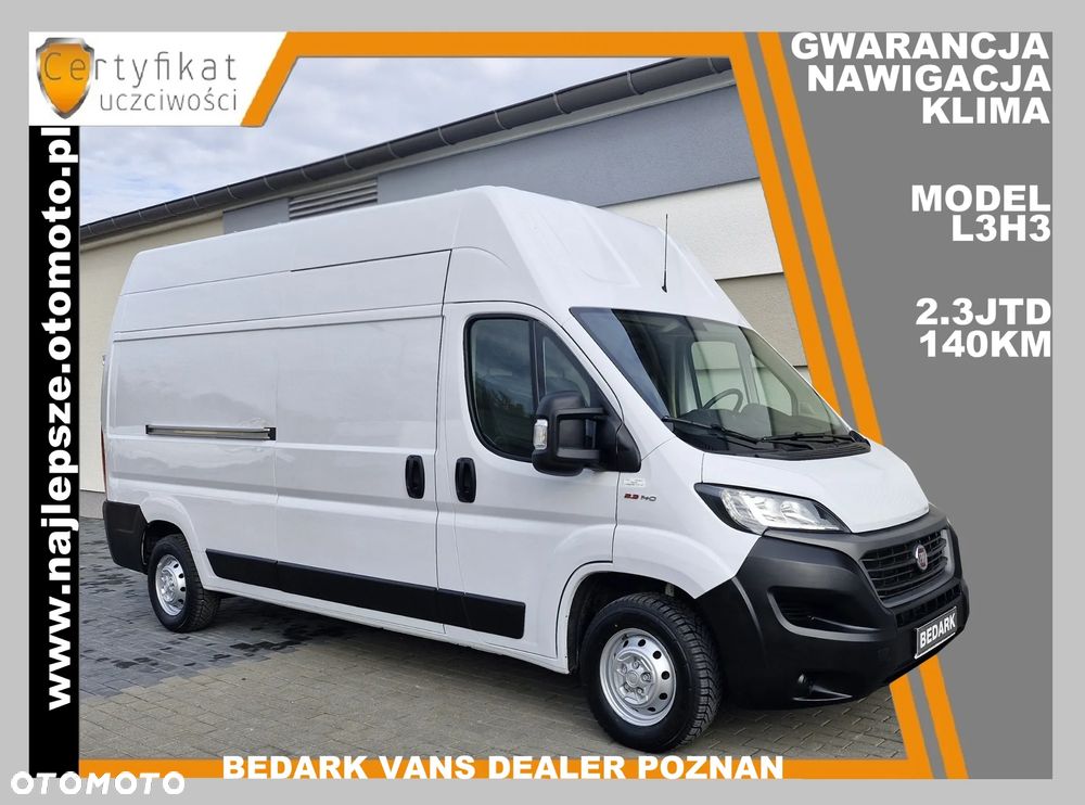 Fiat Ducato, L3H3, 2020 XI, Nawigacja, klima - 2