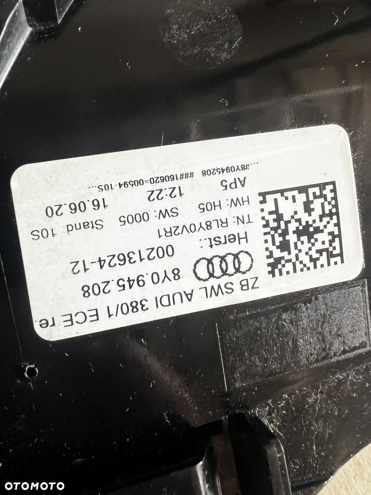 AUDI A3 S3 8Y LAMPA LAMPY TYŁ LEWA PRAWA LED KOMPLET MATRIX 8Y0945207 8Y0945307 8Y0945208 8Y0945308 RÓŻNE ROCZNIKI CENA W OPISIE - 4