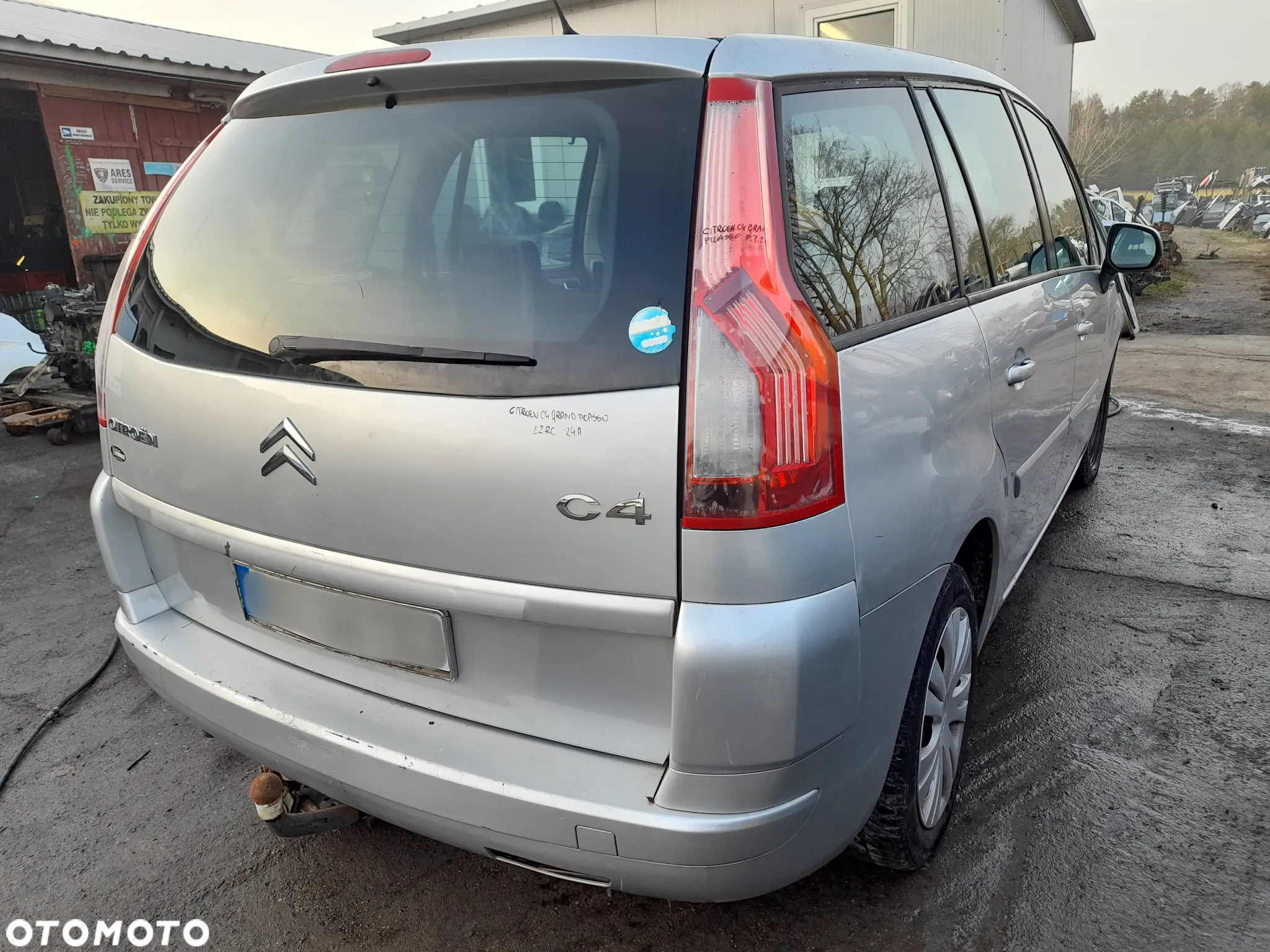 CITROEN C4 GRAND PICASSO ZDERZAK TYŁ TYLNY TYLNI EZRC - 17