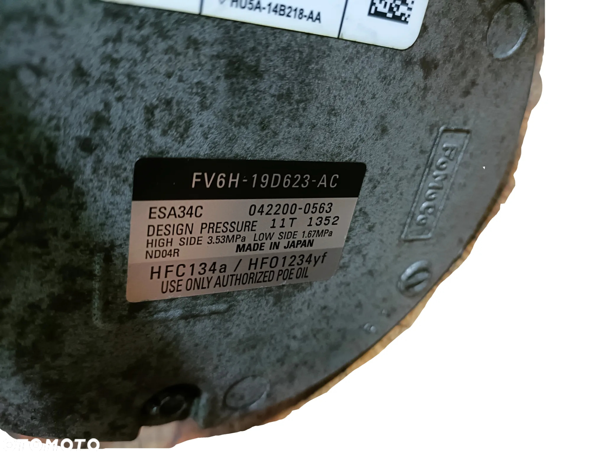 FORD C-MAX II MK2 10- 2,0 PEE ENERGI kompresor sprężarka klimatyzacji  FOMOCO FV6H-19D623-AC * - 3