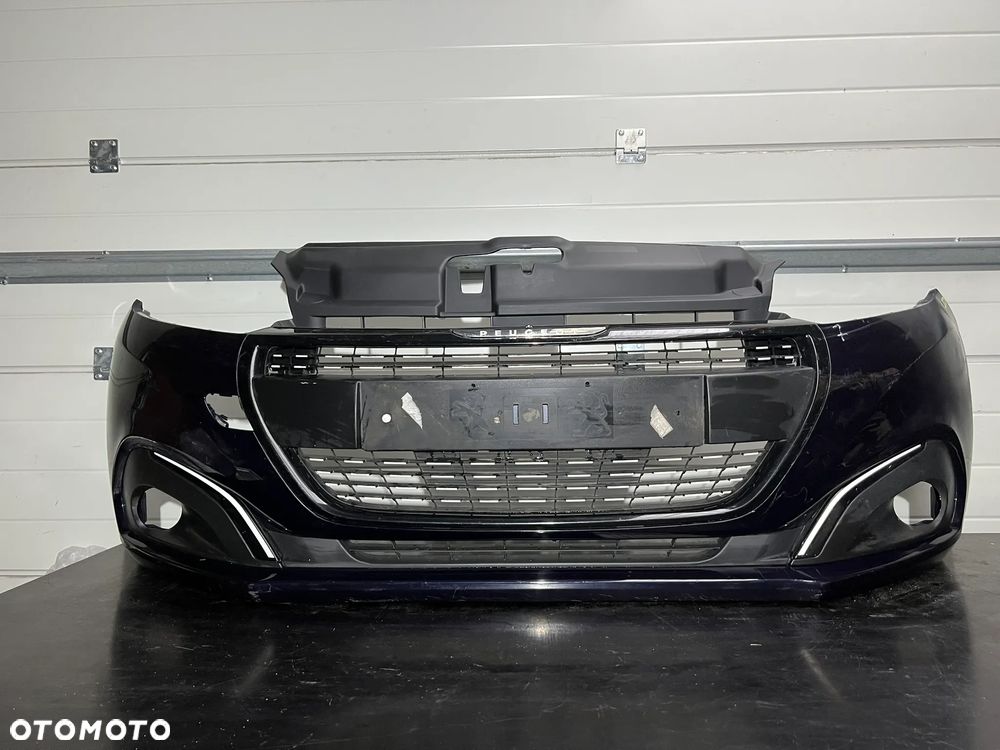 ZDERZAK PRZÓD PRZEDNI ALLURE BLACK PEUGEOT 208 LIFT - 1