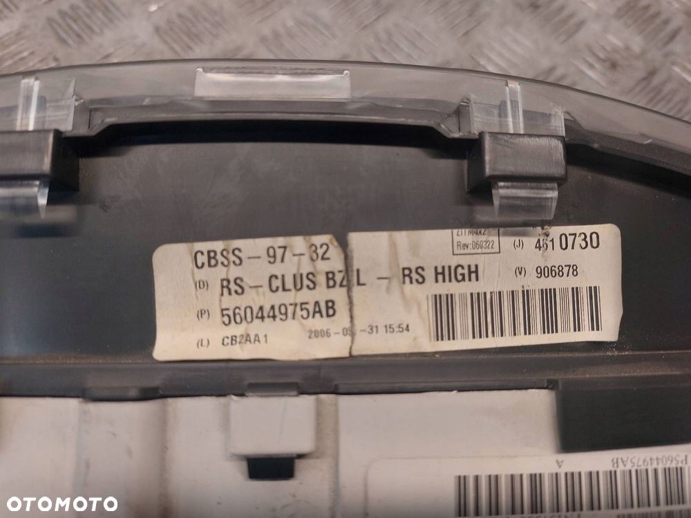 LICZNIK ZEGARY CHRYSLER  GRAND VOYAGER IV LIFT 56044975AB - 4