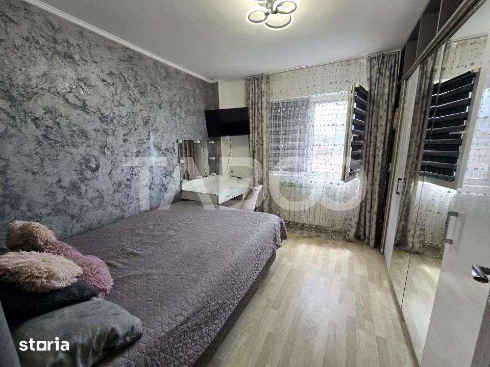 Apartament 3 camere mobilat 2 bai balcon pivnita Mihai Viteazul Sibiu — fotografia 3