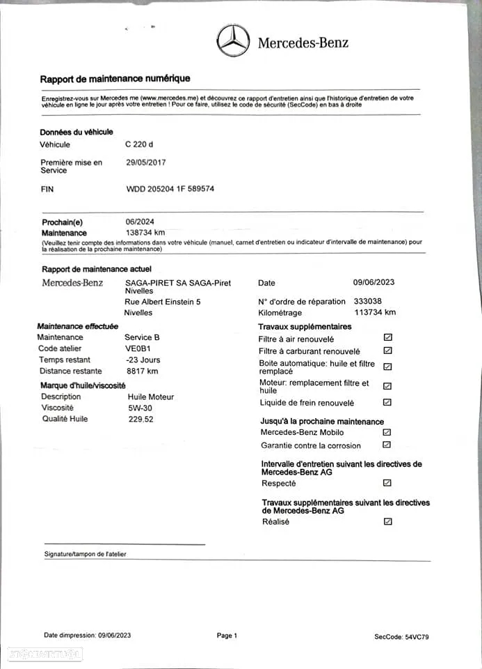 Mercedes-Benz C 220 (BlueTEC) d Station 7G-TRONIC AMG Line - 25