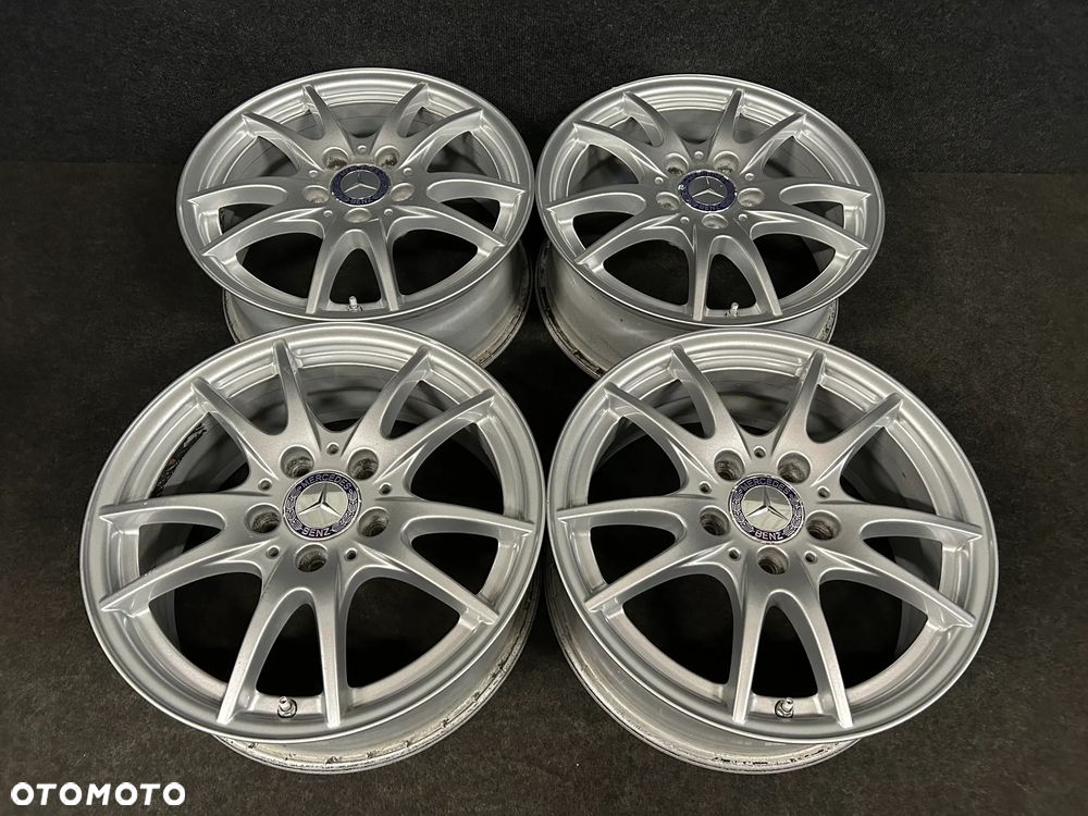Alufelgi Mercedes A-Klasa W169, W176, B-Klasa W245, W246, Vito 16 cali 5x112 4szt. Ładne z czujnikami! - 4