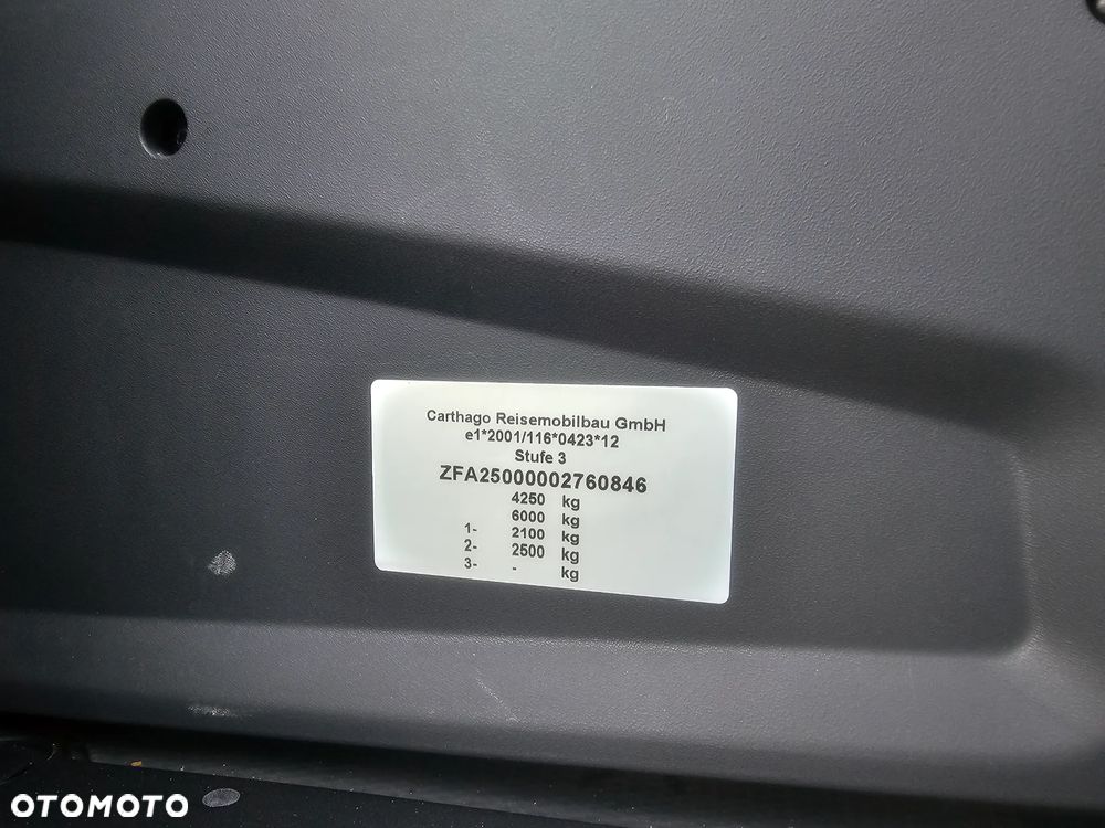 Carthago CHIC C-LINE T 4.9 MAXI Zimowy półintegra - 35