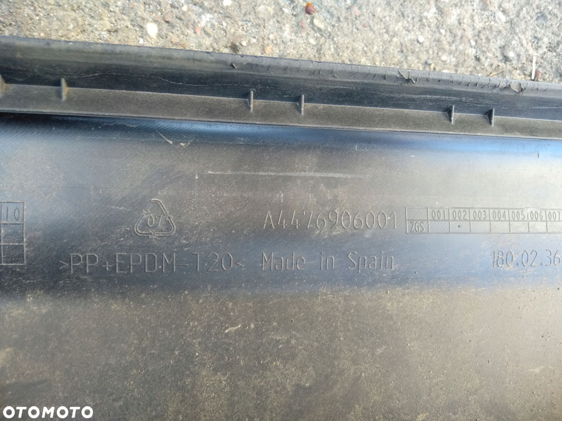 Próg listwa prawa Mercedes V-klasa W447 AMG - 7