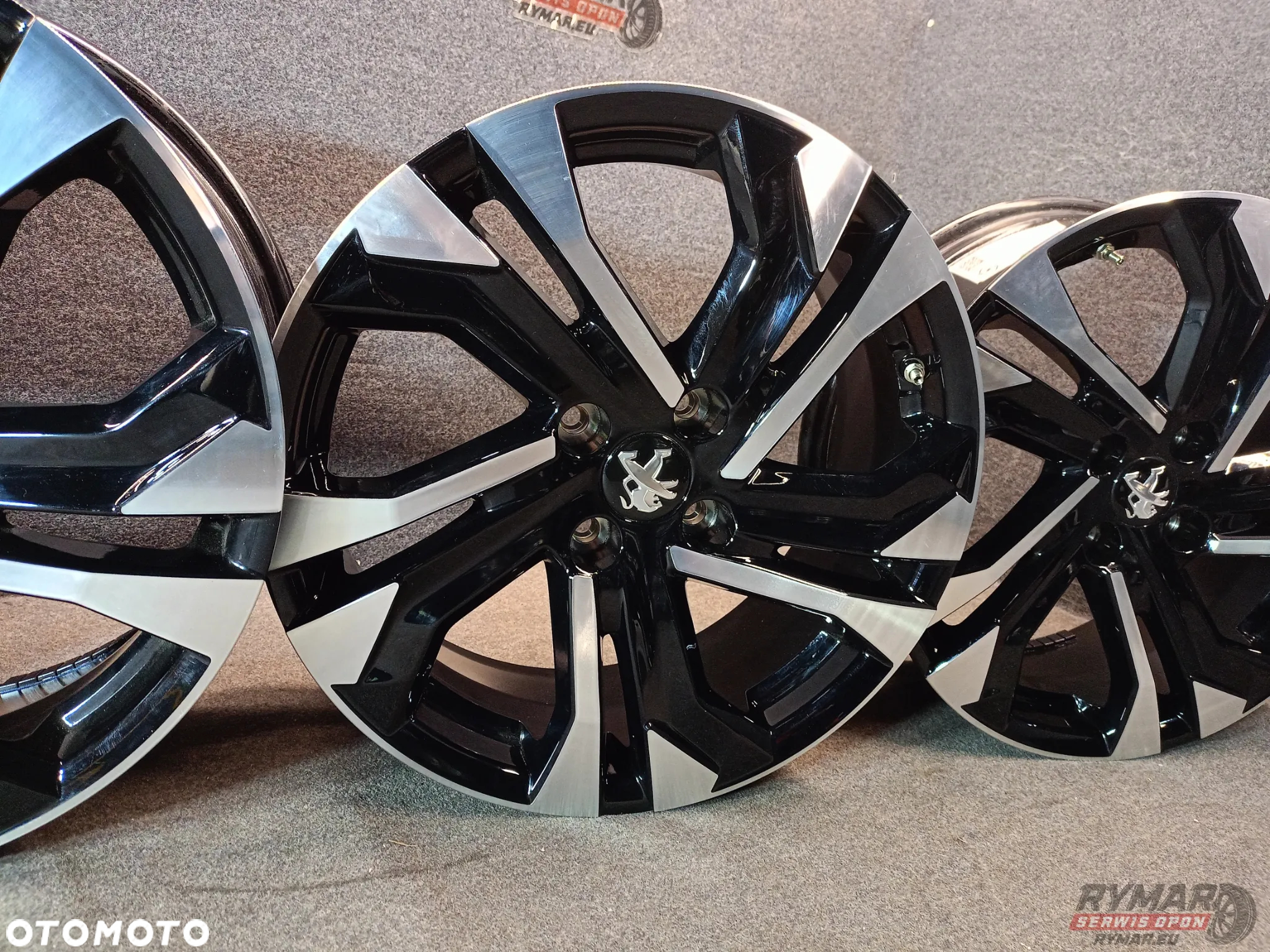 ŚLĄSK ALUFELGI 6.5X17" 4X108 ET32 OE PEUGEOT CITROEN ORYGINAŁ KOMPLET - 4