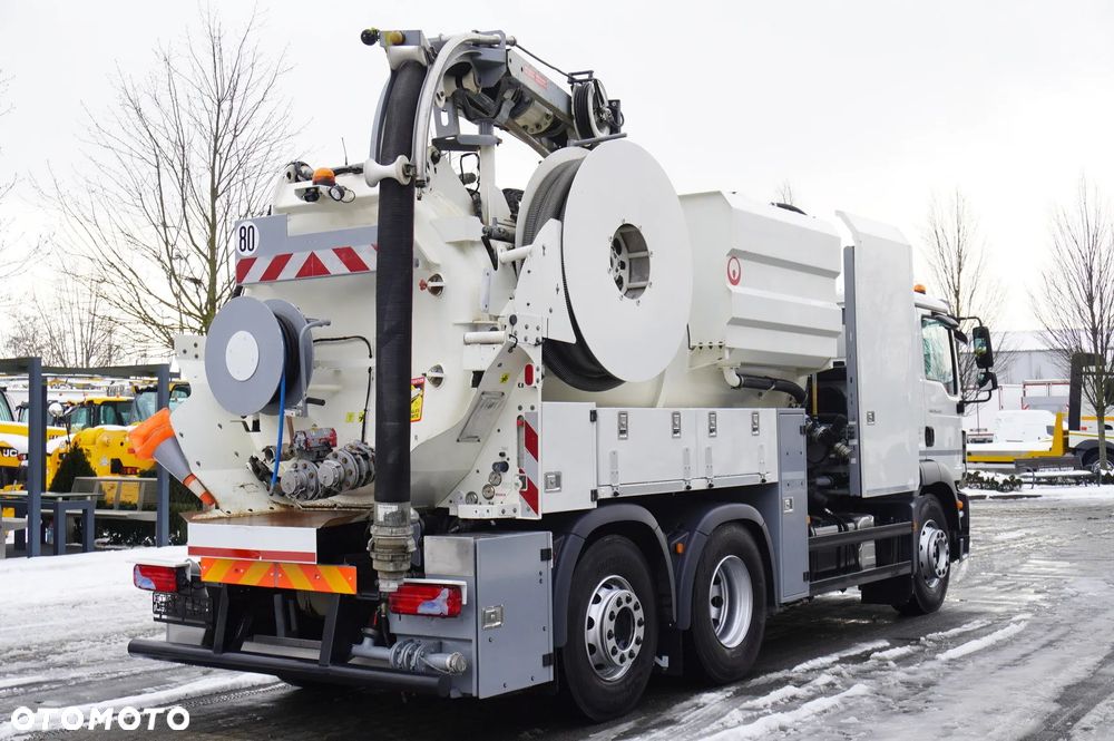 MAN TGM 26.340 / Zabudowa WUKO Rivard 11,8 m3 / 120 tys. km / oś skrętna - 6