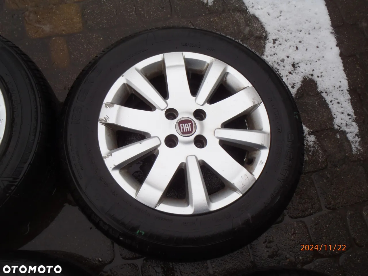 felga felgi alufelga alufelgi alu felgi fiat 500 punto grande evo fiorino Qubo nemo bipper doblo albea multipla palio punto II lift 15 4x98  6j15h2 madei in turkey 51889292  51906851 oryginał fiat - 10