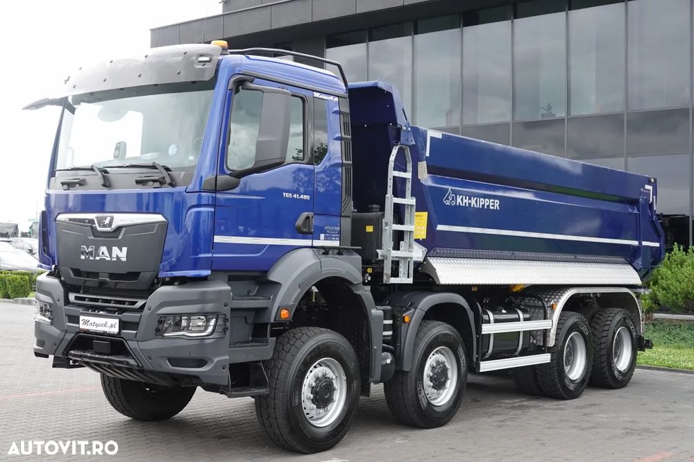 MAN TGS 41.480 / 8X6 / BASCULATOR / BASCULATOR SPATE / KH KIPPER / RICH EQUIPMENT / - - 11