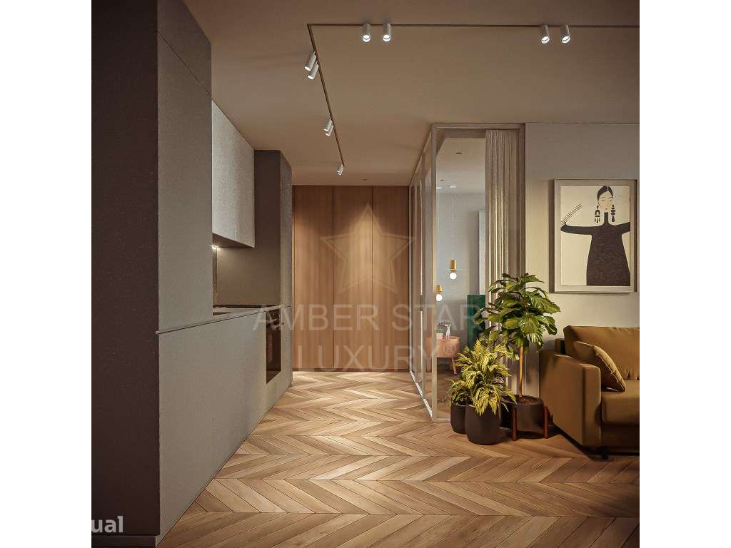 Apartamento T1 de 45m2 na Rua do Comércio do Porto - Grande imagem: 4/6