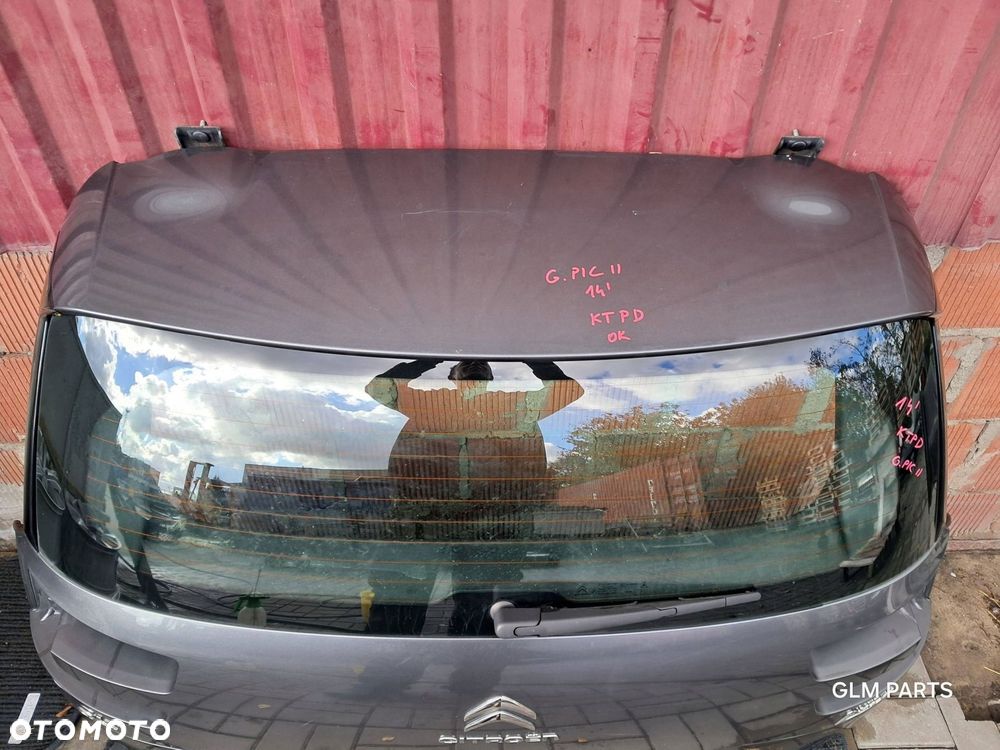 citroen c4 grand picasso ii tylna klapa bagażnika ktpd 2014 - 9