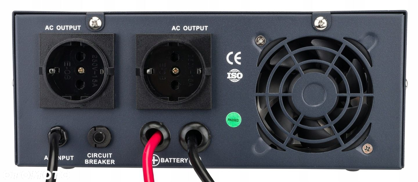 ZASILACZ AWARYJNY UPS LCD 500VA 300W PRZETWORNICA - 3