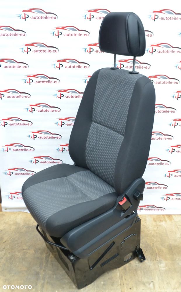 MERCEDES SPRINTER W906 VOLKSWAGEN CRAFTER fotel prawy pasażera PASAŻER pasażer jedynka GRZANY - 5